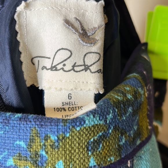 Anthropologie Tabitha Liquid Acres Pencil Skirt size 6 - Picture 15 of 15